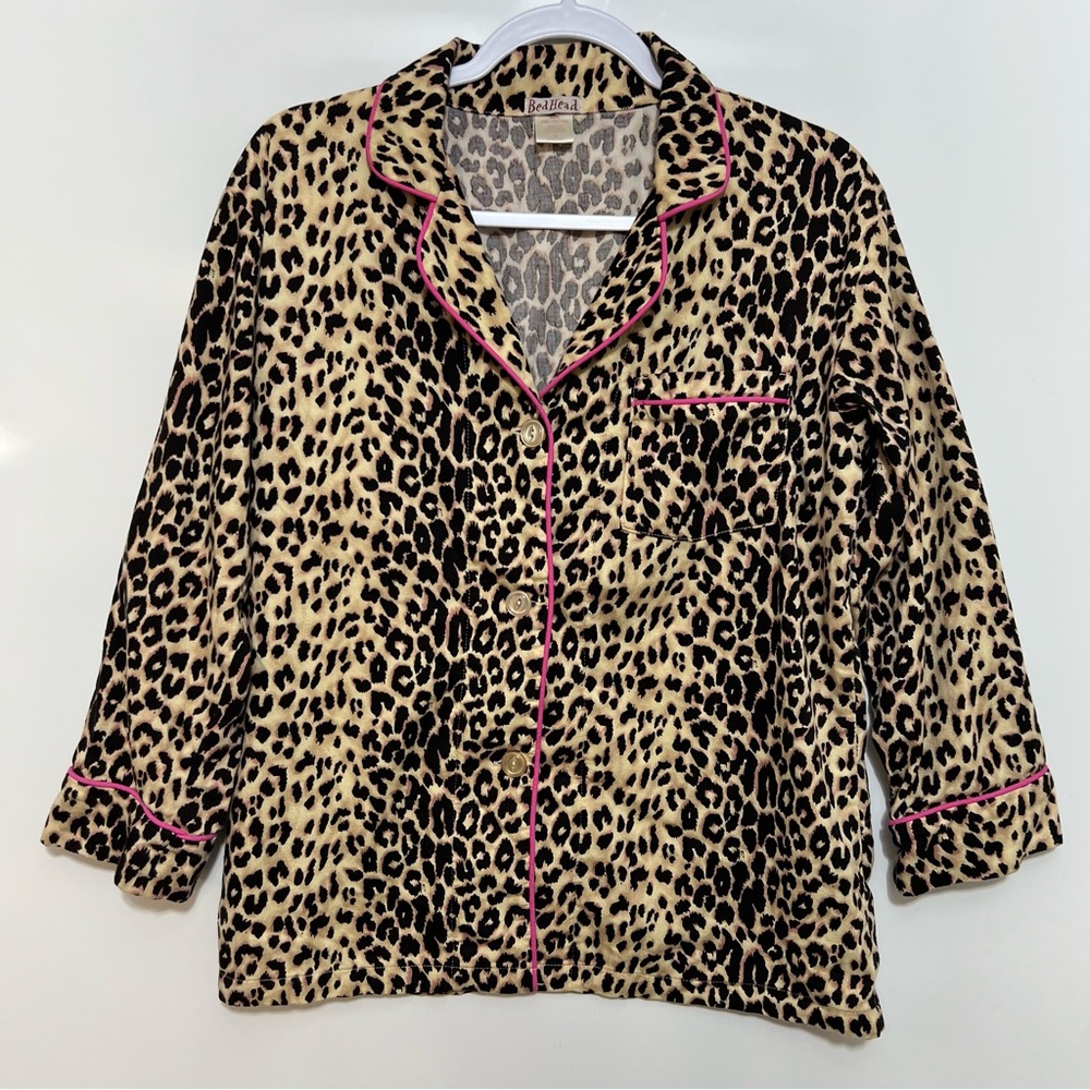 BedHead Leopard Print Pajama Top